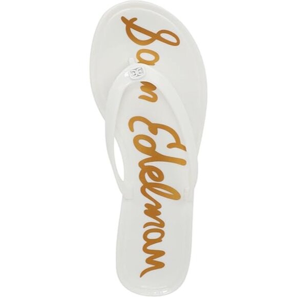 Sam Edelman Women's Dean Jelly Thong Flat Sandals - Picture 5 of 6